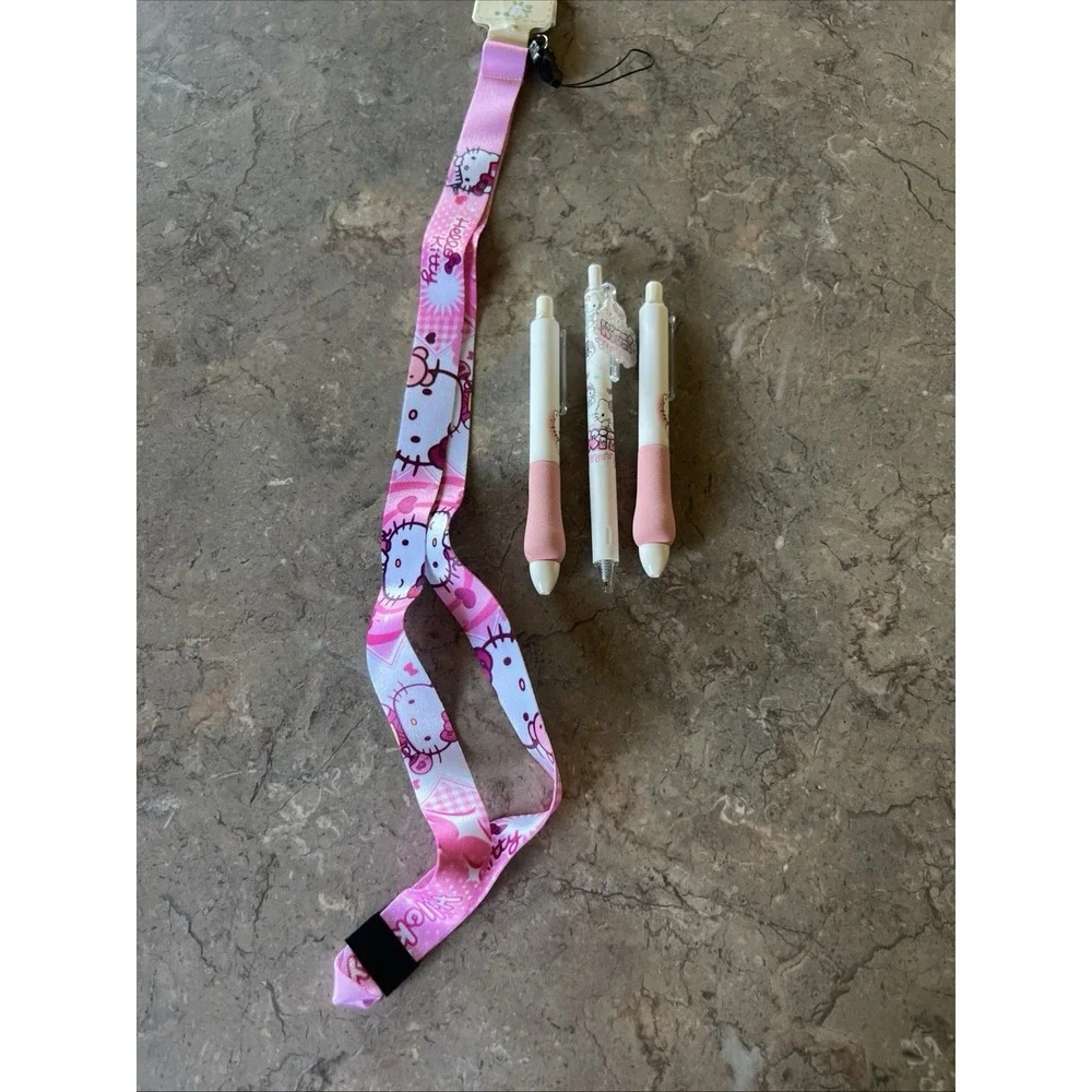 Hello‎ Kitty Lanyard, 3 Pens